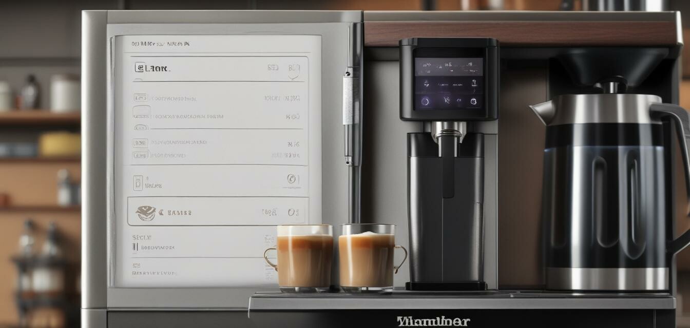 Customizable brewing options on coffee maker