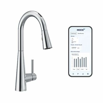 Moen 7864EVC Sleek Smart Touchless Faucet