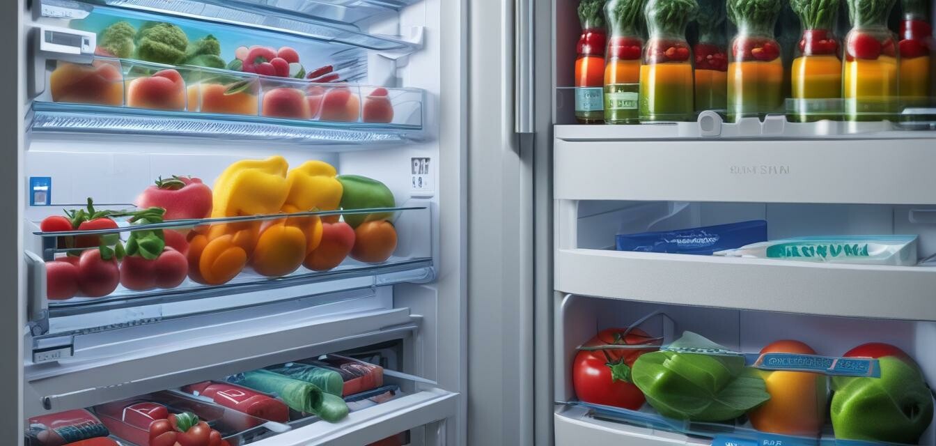 Smart Refrigerator Interior